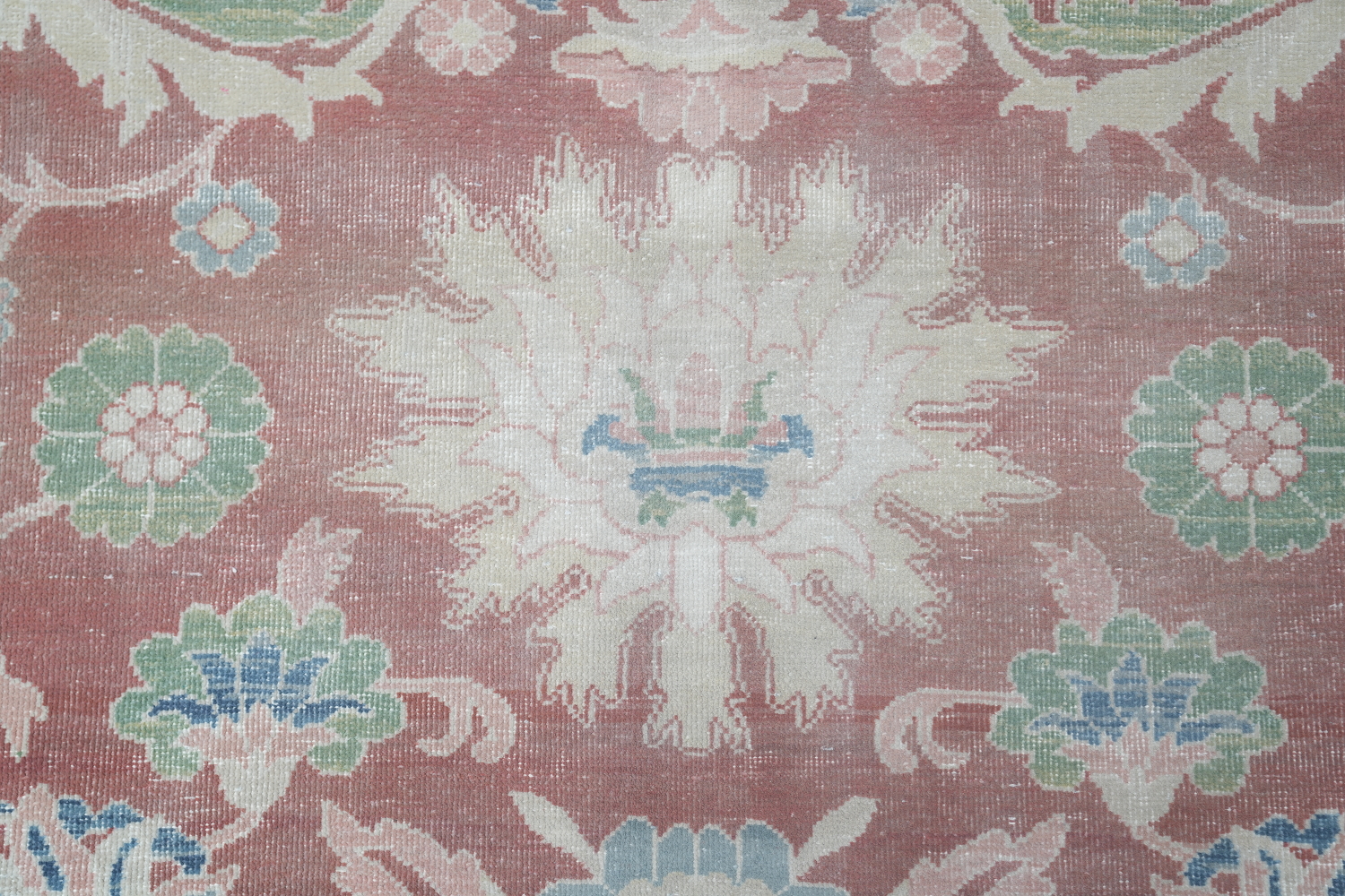 Vegetable Dye Oushak Egyptian Area Rug 9x12