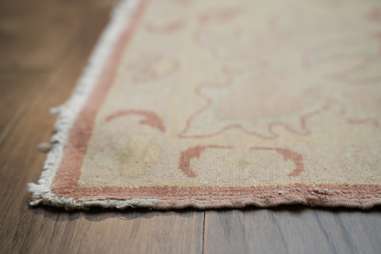 Vegetable Dye Rust Oushak Egyptian Area Rug 9x12
