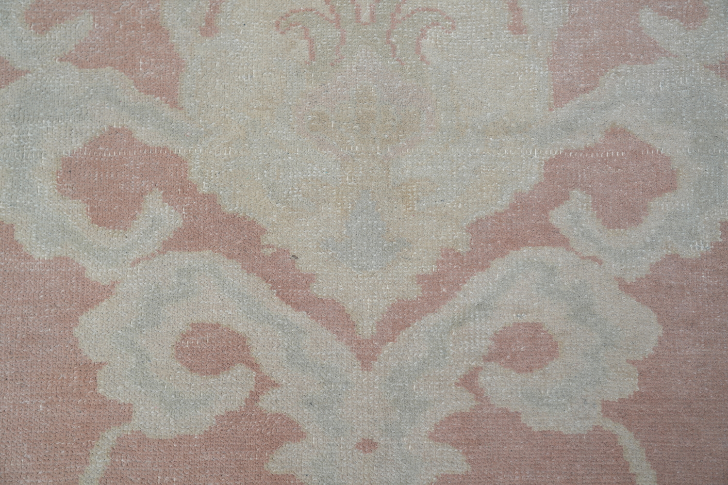 Vegetable Dye Rust Oushak Egyptian Area Rug 9x12