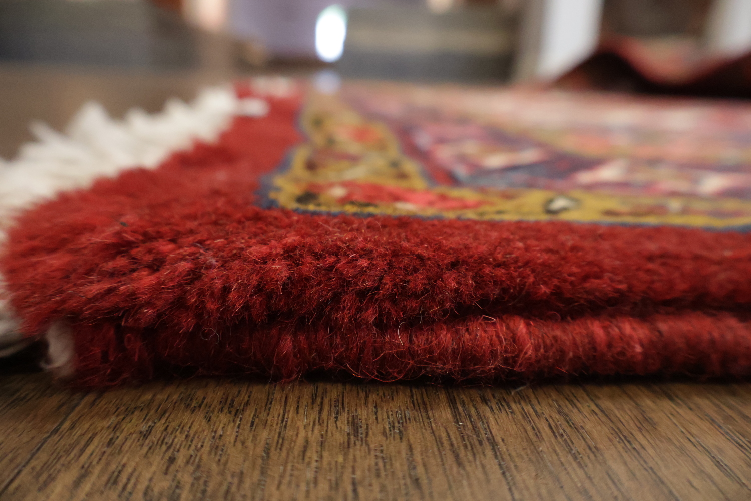 Brand New Geometric Red Heriz Persian Area Rug 5x6