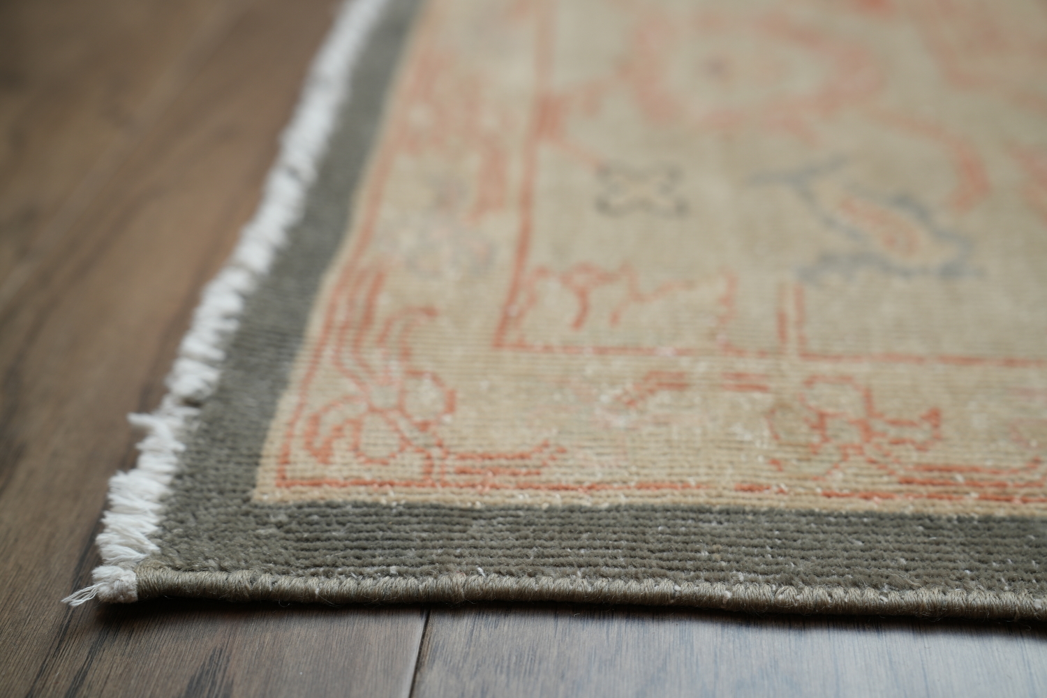 Antique Look Floral Oushak Oriental Area Rug 9x12