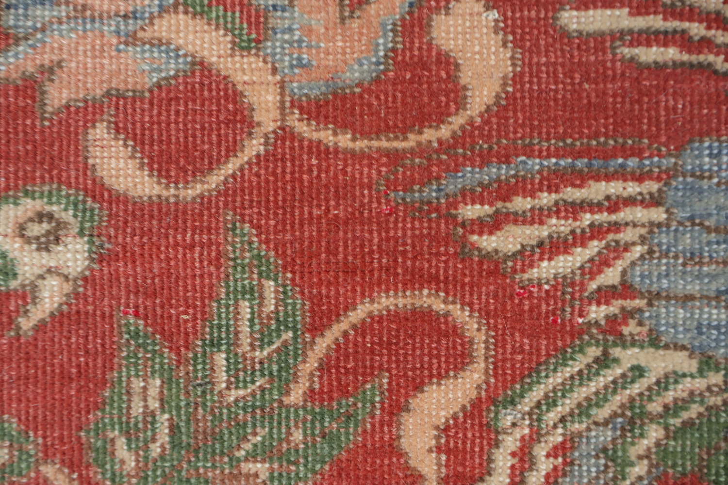 Animal Pictorial Vegetable Dye Oushak Egypt Area Rug 7x10