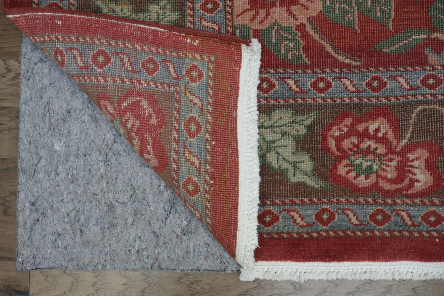 Animal Pictorial Vegetable Dye Oushak Egypt Area Rug 7x10