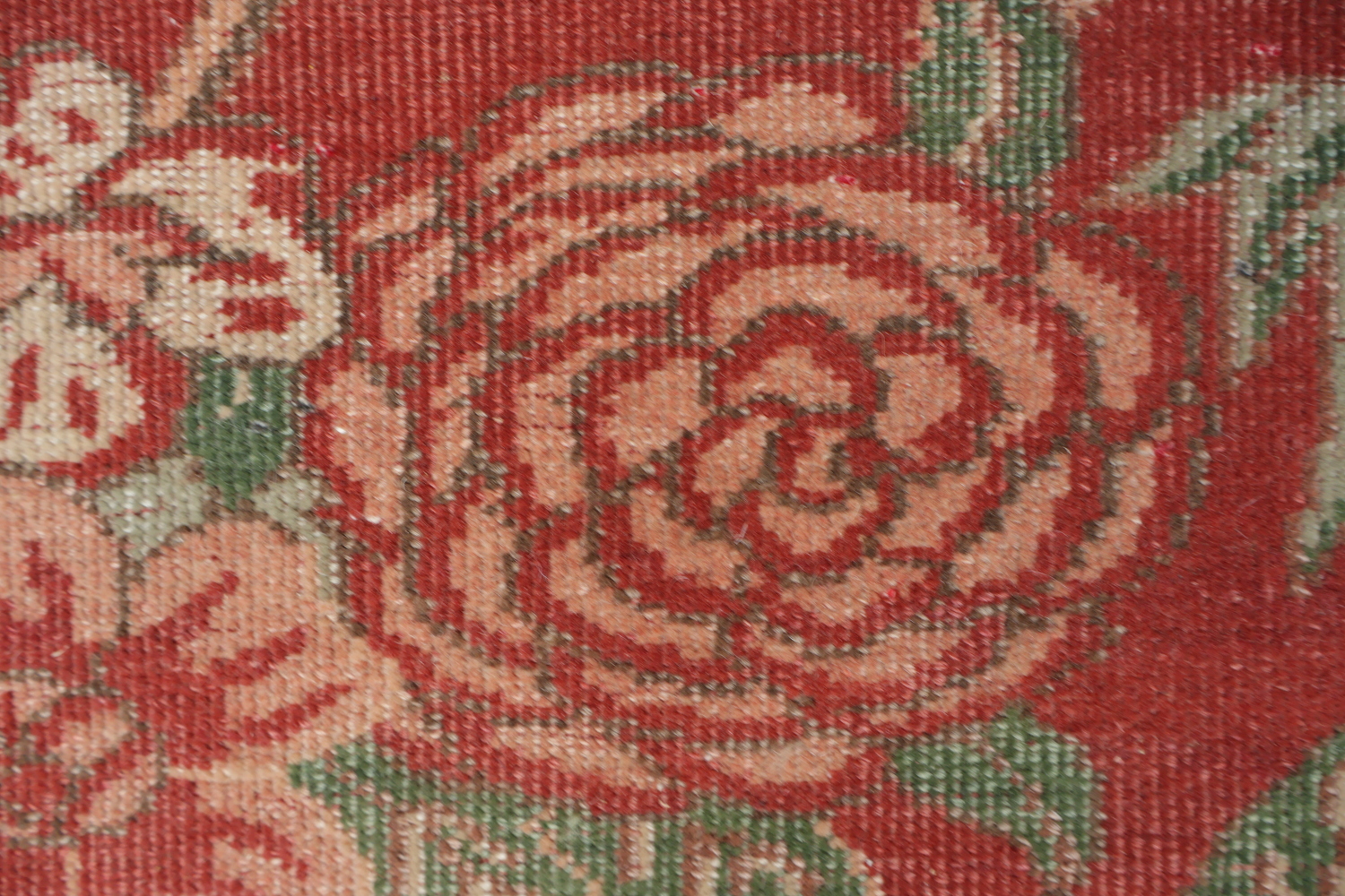 Animal Pictorial Vegetable Dye Oushak Egypt Area Rug 7x10