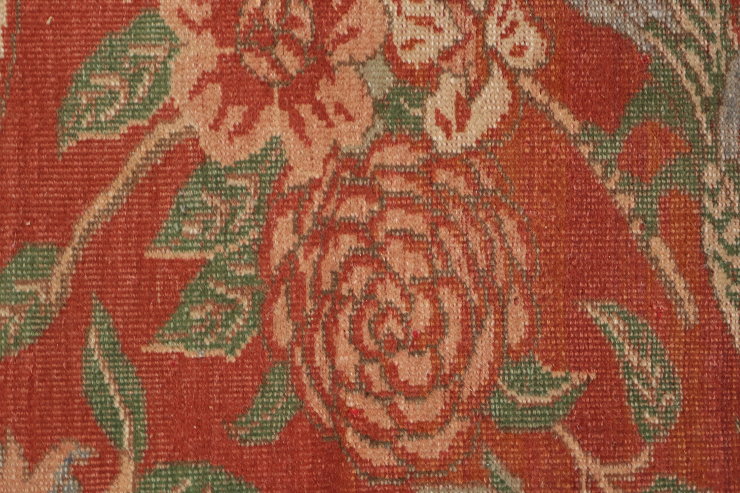 Animal Pictorial Vegetable Dye Oushak Egypt Area Rug 7x10
