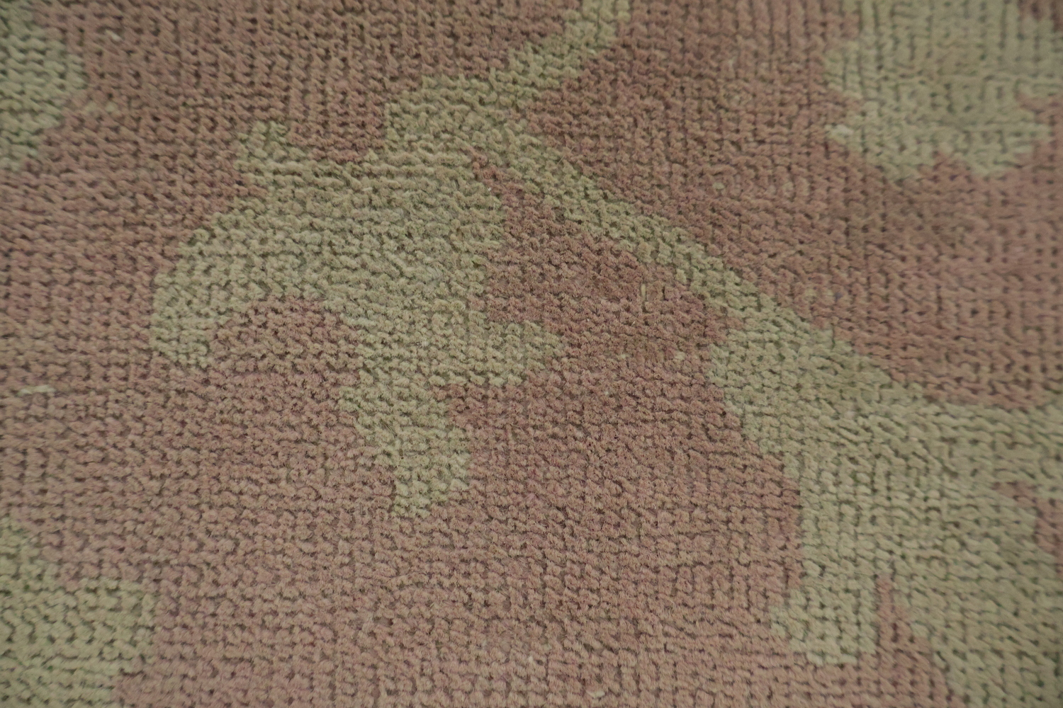 Antique Vegetable Dye Oushak Turkish Area Rug 3x5