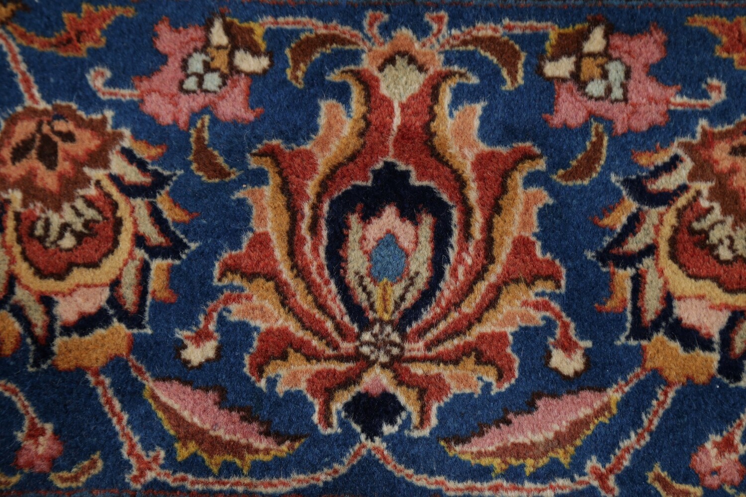 Antique Vegetable Dye Tabriz Heydarzadeh Persian Rug 11x18