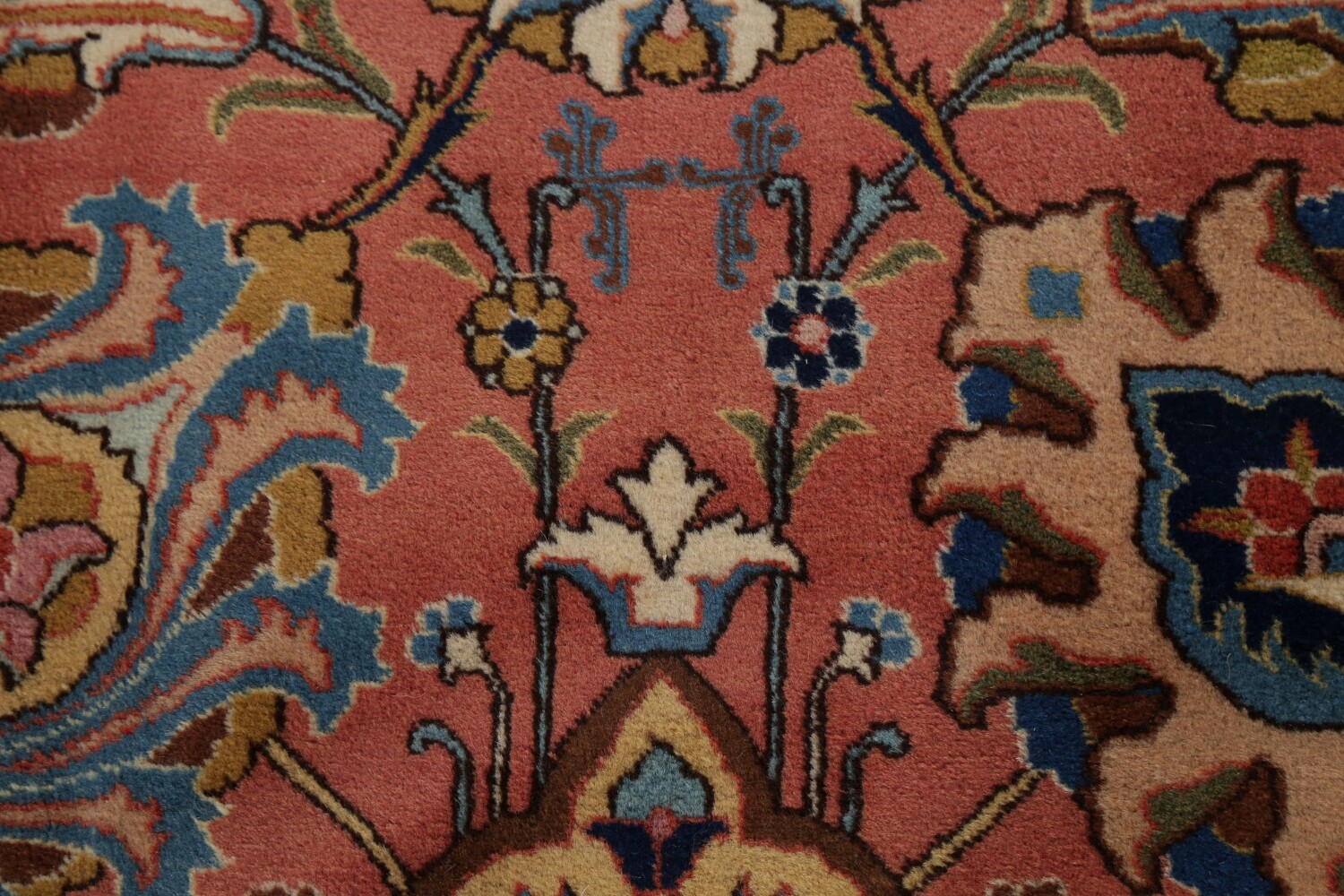 Antique Vegetable Dye Tabriz Heydarzadeh Persian Rug 11x18