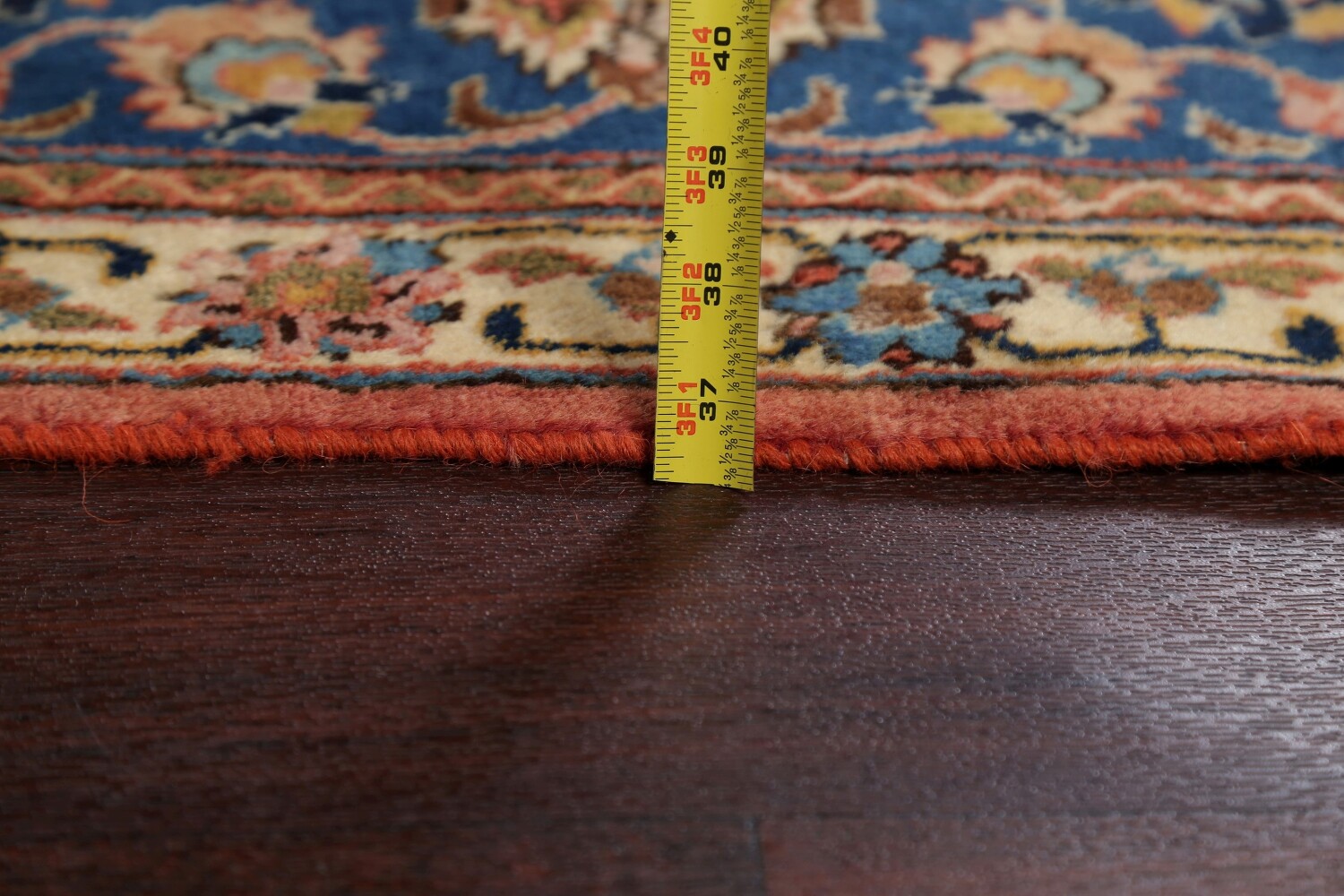 Antique Vegetable Dye Tabriz Heydarzadeh Persian Rug 11x18