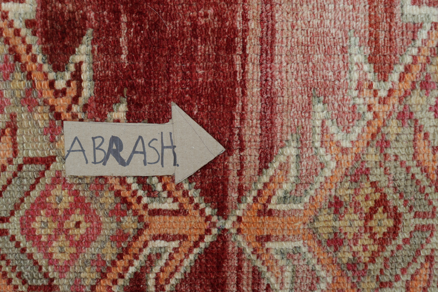 Rustic Charm: Red Geometric Turkish Tribal Runner for Hallways 3x12