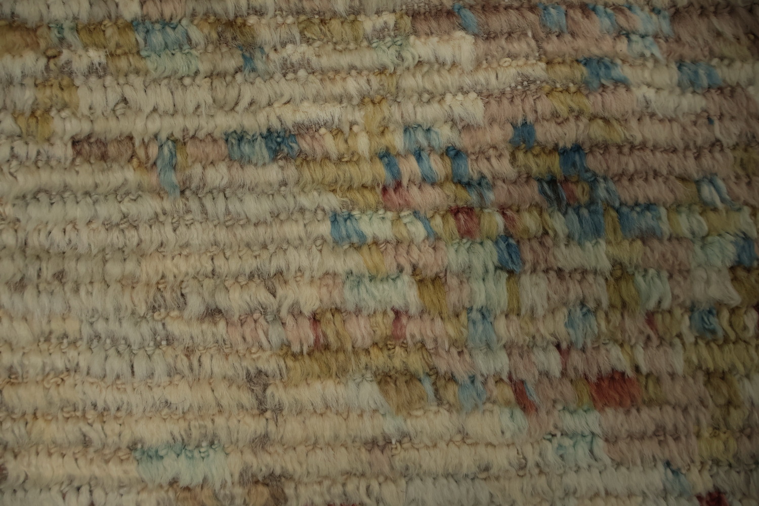 Abstract Earth-Toned Modern Area Rug 9x12 with Distressed Texture Style