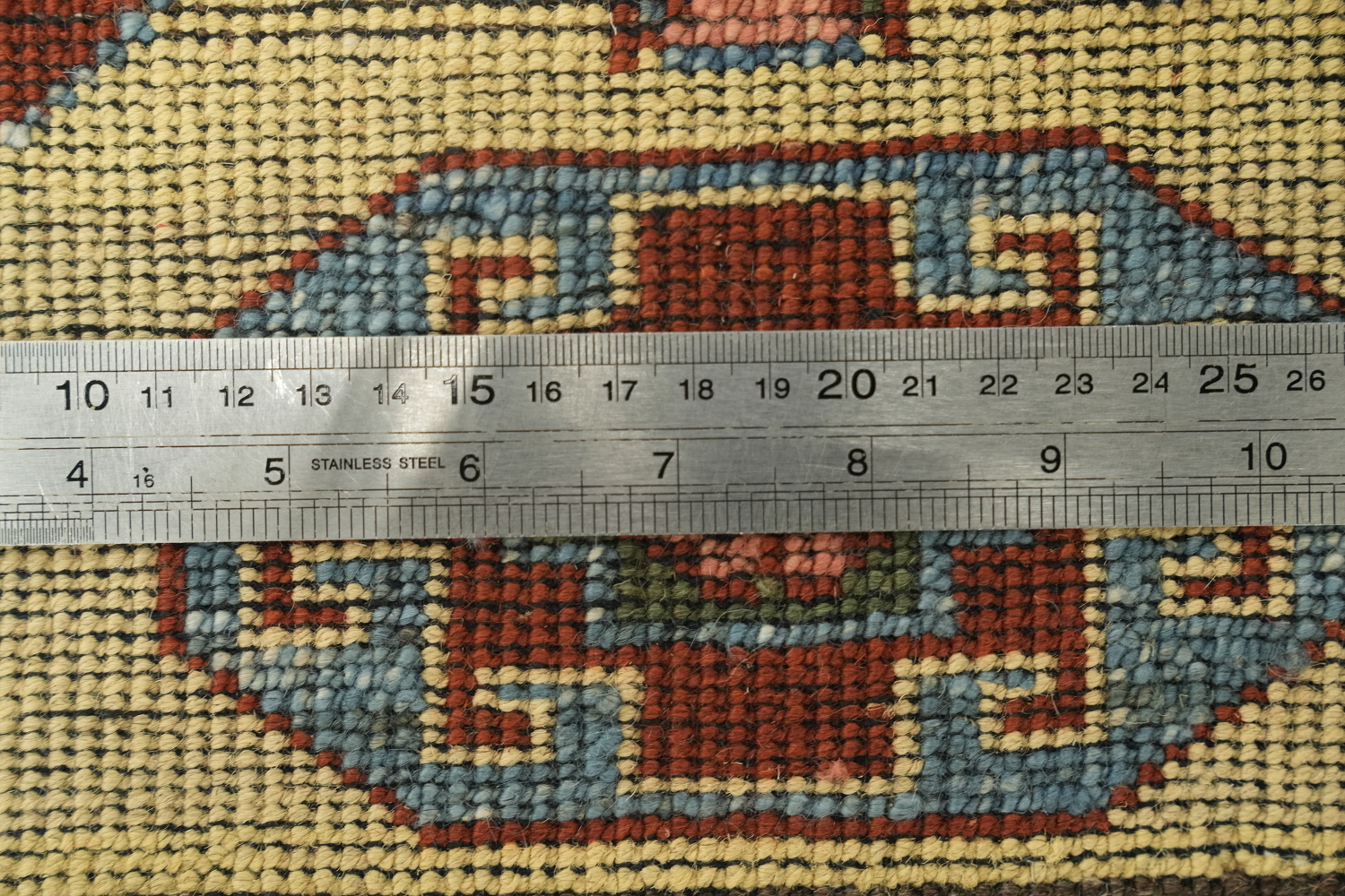 Geometric Super Kazak Oriental Rug 5x6