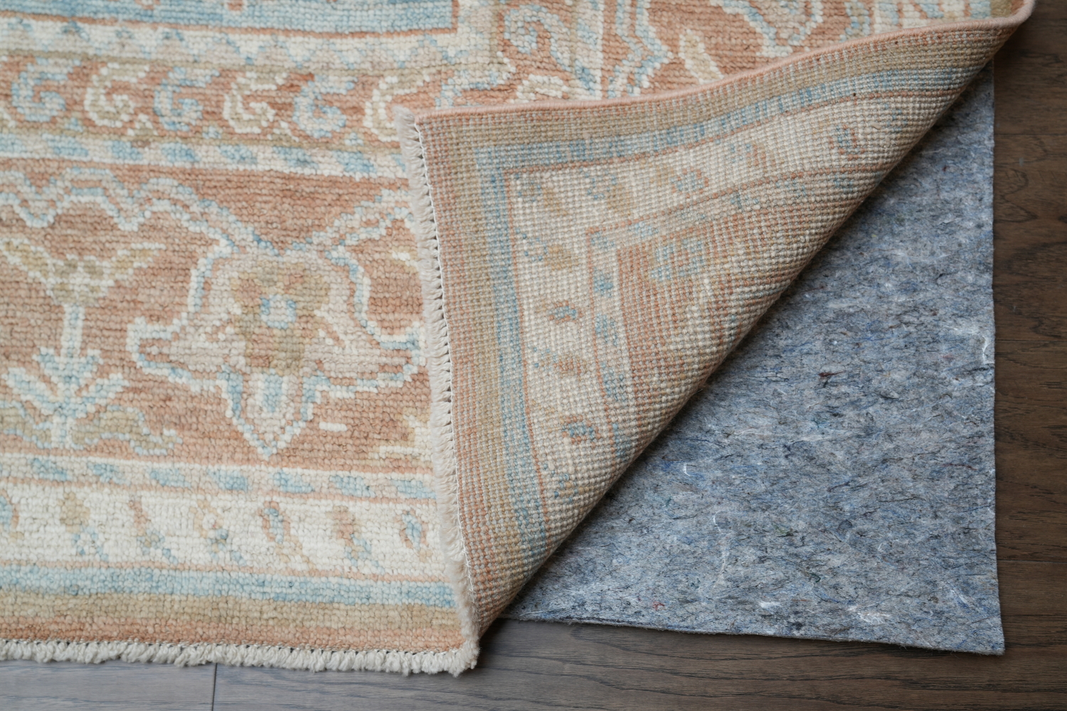 Vegetable Dye Geometric Oushak Turkish Area Rug 9x12