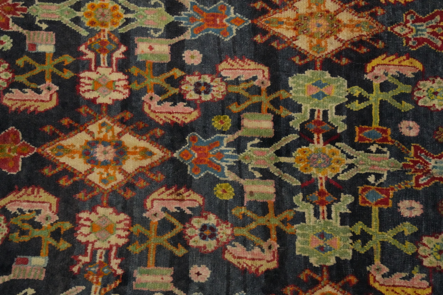 Antique Vegetable Dye Kashkoli Persian Area Rug 5x8