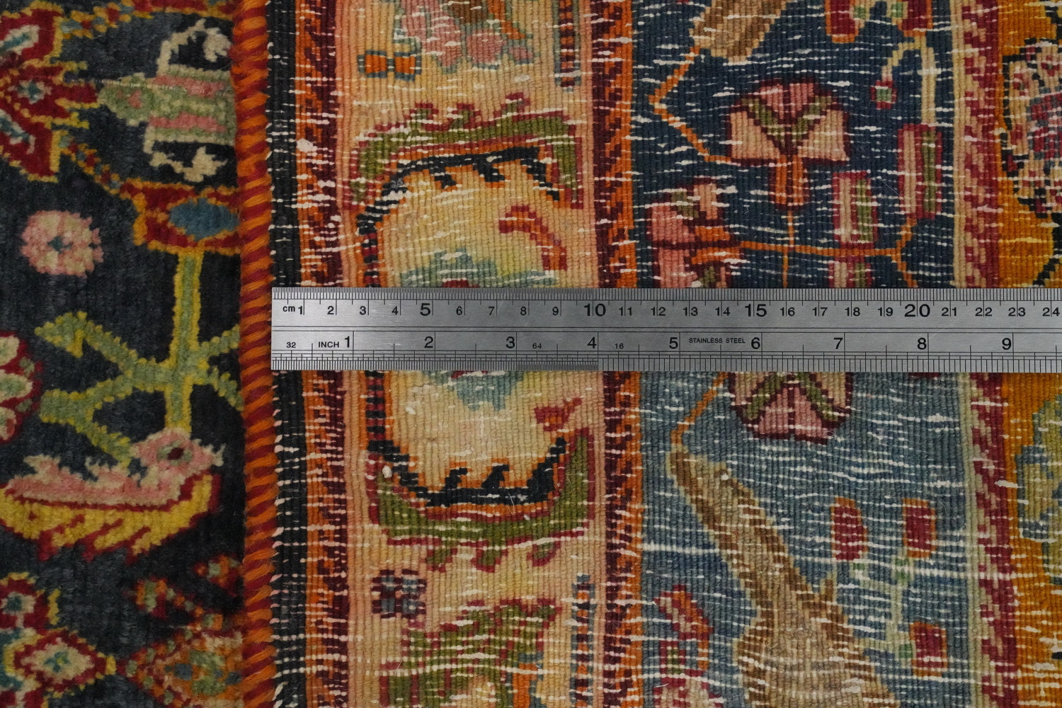 Antique Vegetable Dye Kashkoli Persian Area Rug 5x8