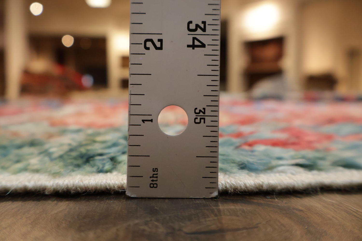 Geometric Plush Shaggy Moroccan Area Rug 6x10
