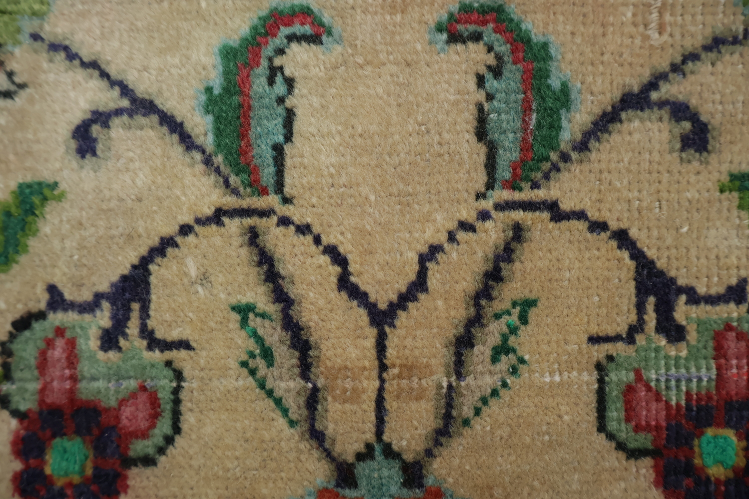 Antique All-Over Floral Tabriz Persian Area Rug 7x11