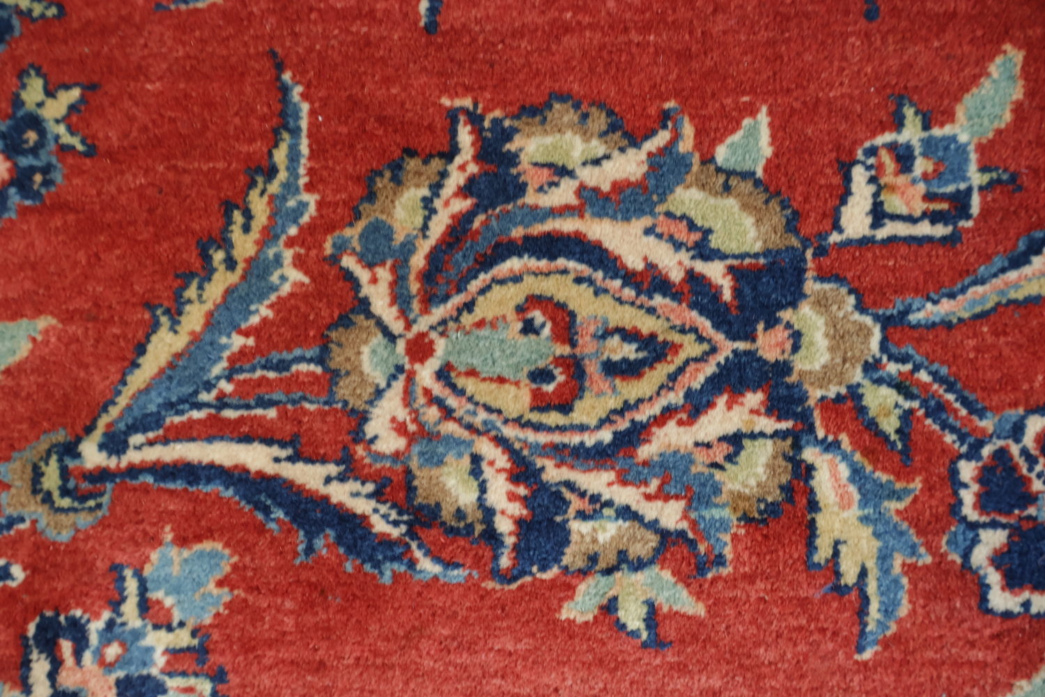 Handcrafted Luxury Kashan Dabir Vegetable Dye Persian Rug 11x14