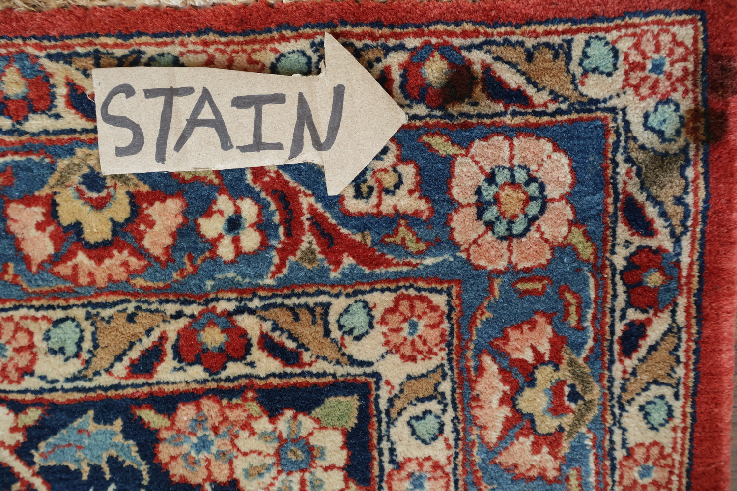 Handcrafted Luxury Kashan Dabir Vegetable Dye Persian Rug 11x14