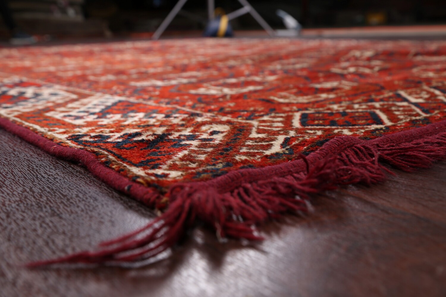 Antique Vegetable Dye Balouch Oriental Area Rug 7x9