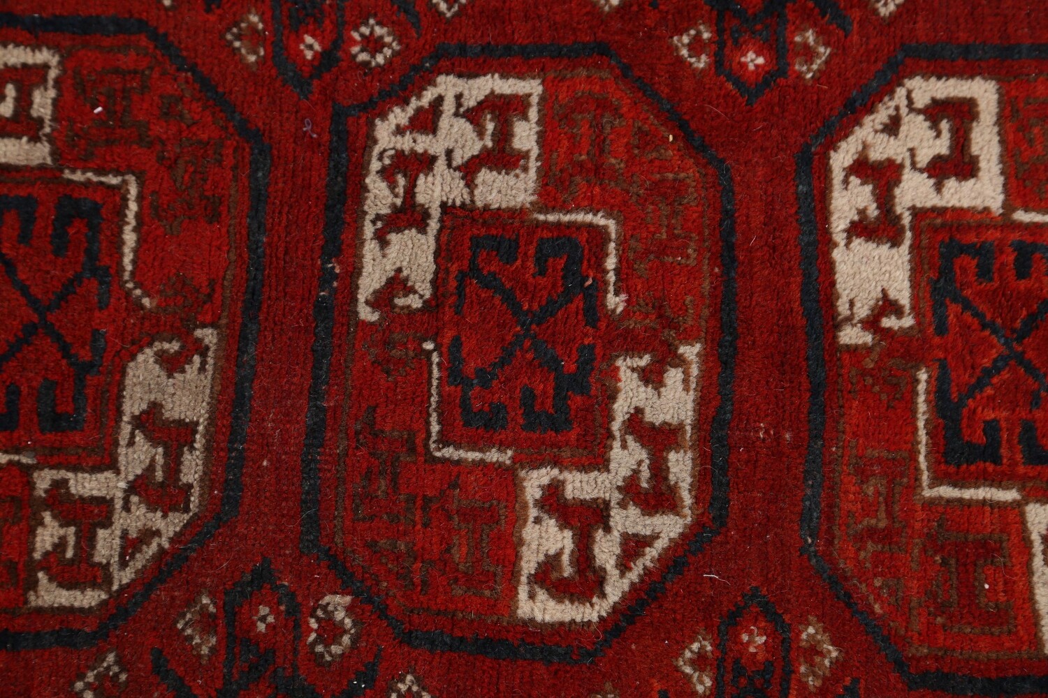 Antique Vegetable Dye Balouch Oriental Area Rug 7x9