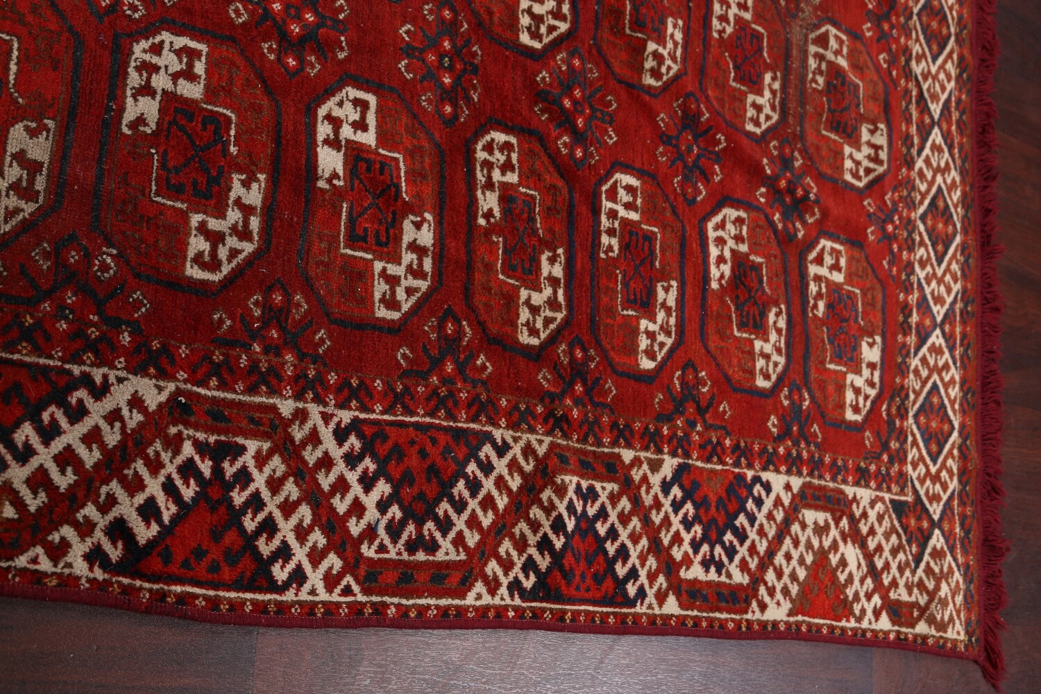 Antique Vegetable Dye Balouch Oriental Area Rug 7x9
