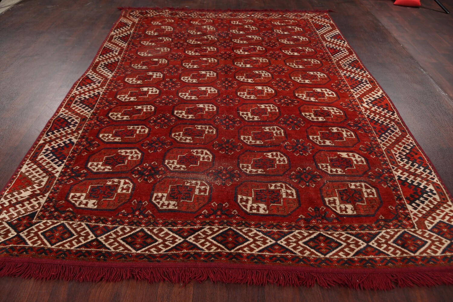 Antique Vegetable Dye Balouch Oriental Area Rug 7x9