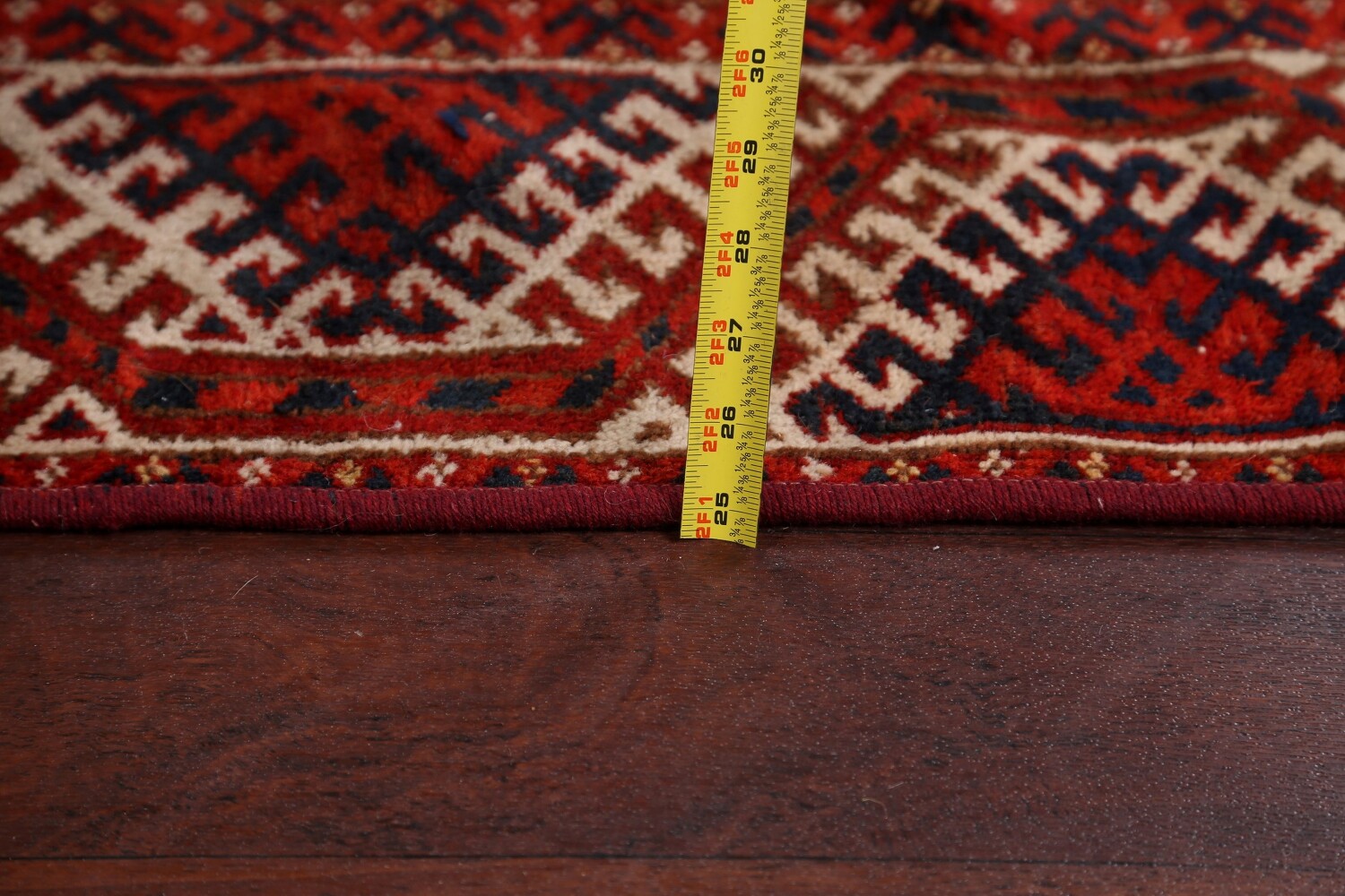 Antique Vegetable Dye Balouch Oriental Area Rug 7x9