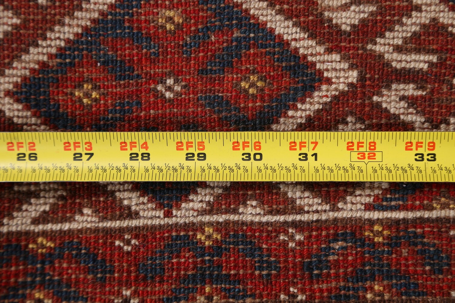 Antique Vegetable Dye Balouch Oriental Area Rug 7x9
