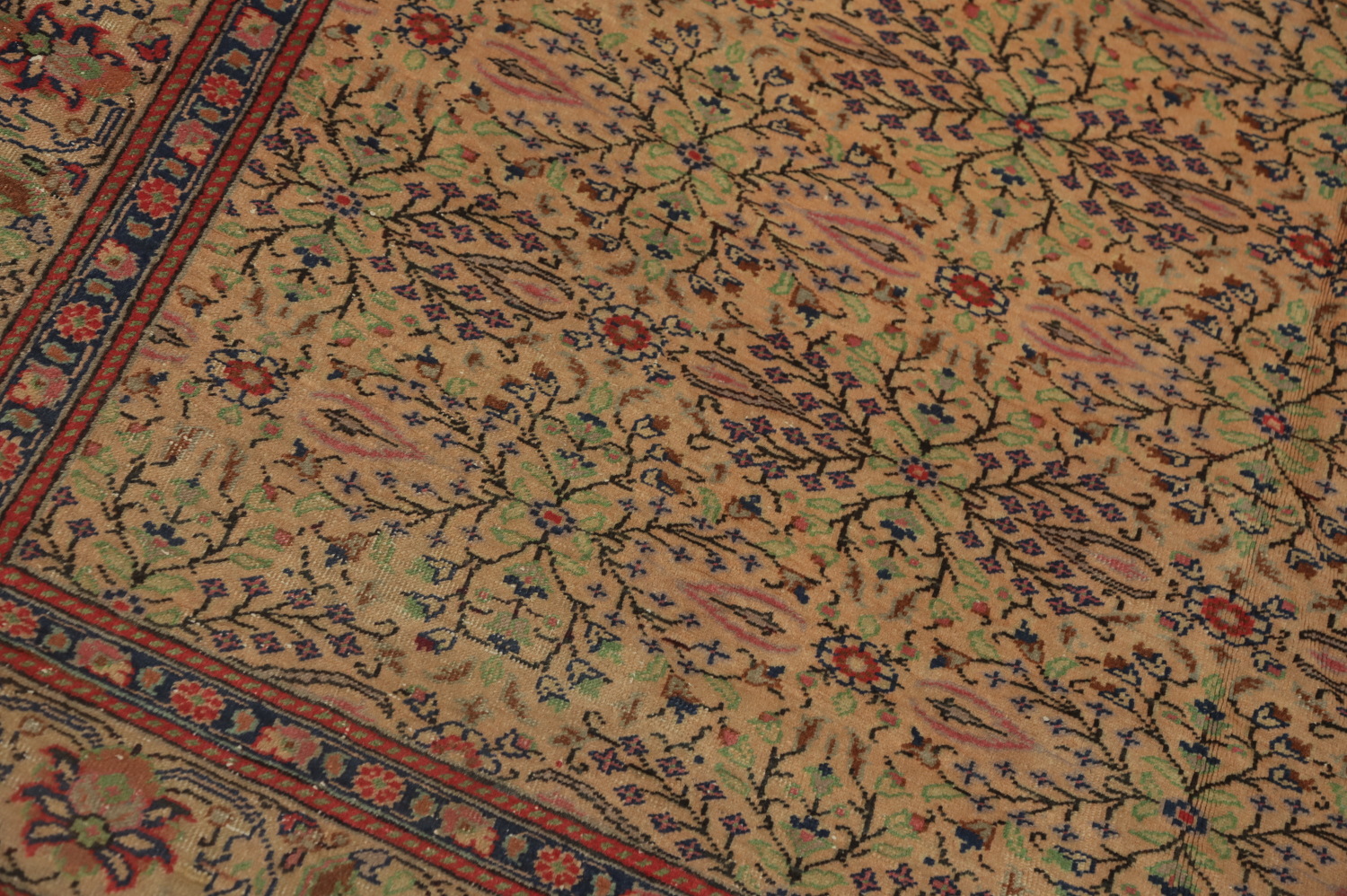 Antique Sivas 100% Vegetable Dye Area Rug 6x10