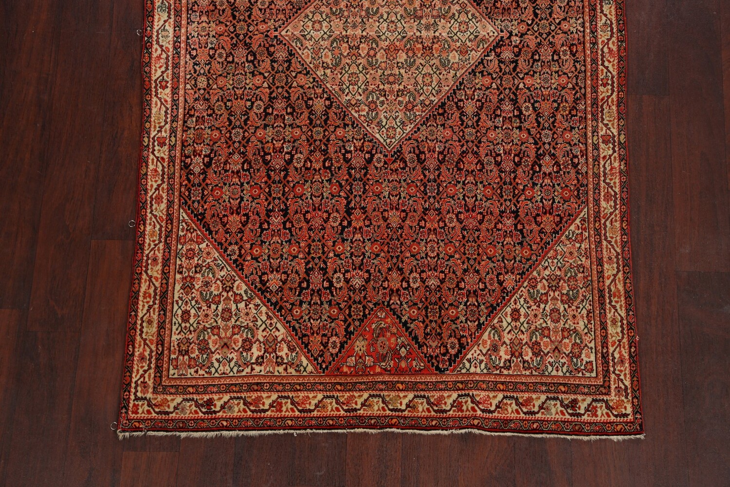 Pre-1900 Antique Sarouk Farahan Persian Area Rug 4x7