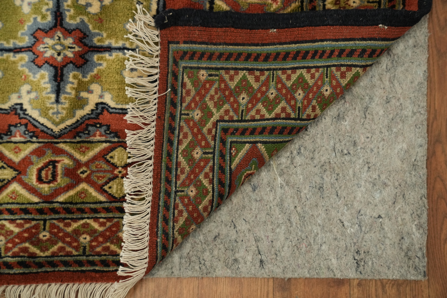 Vegetable Dye Turkoman Persian Area Rug 2x4