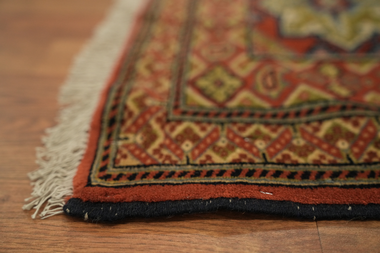 Vegetable Dye Turkoman Persian Area Rug 2x4