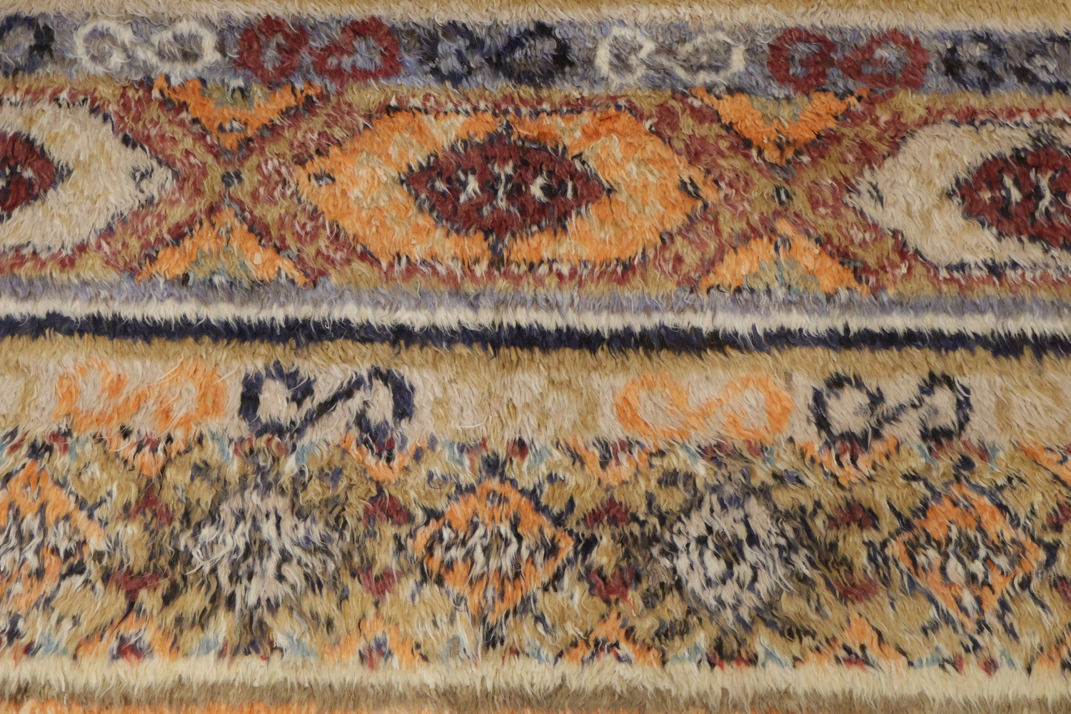New Moroccan Oriental Modern Wool Area Rug 7x10
