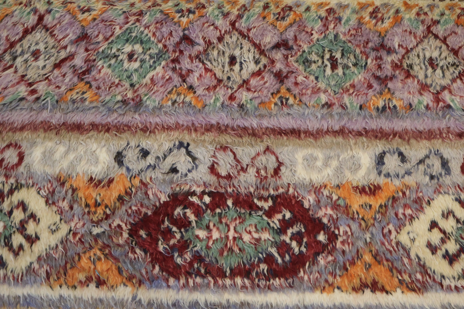 New Moroccan Oriental Modern Wool Area Rug 7x10