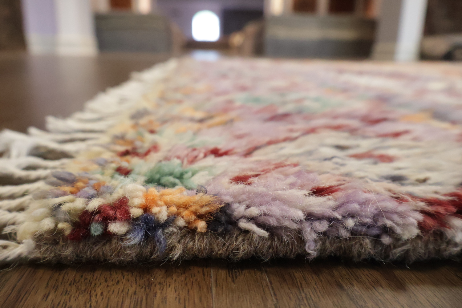 New Moroccan Oriental Modern Wool Area Rug 7x10