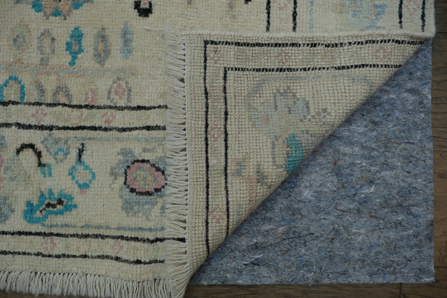 Floral Oushak Oriental Area Rug 5x6
