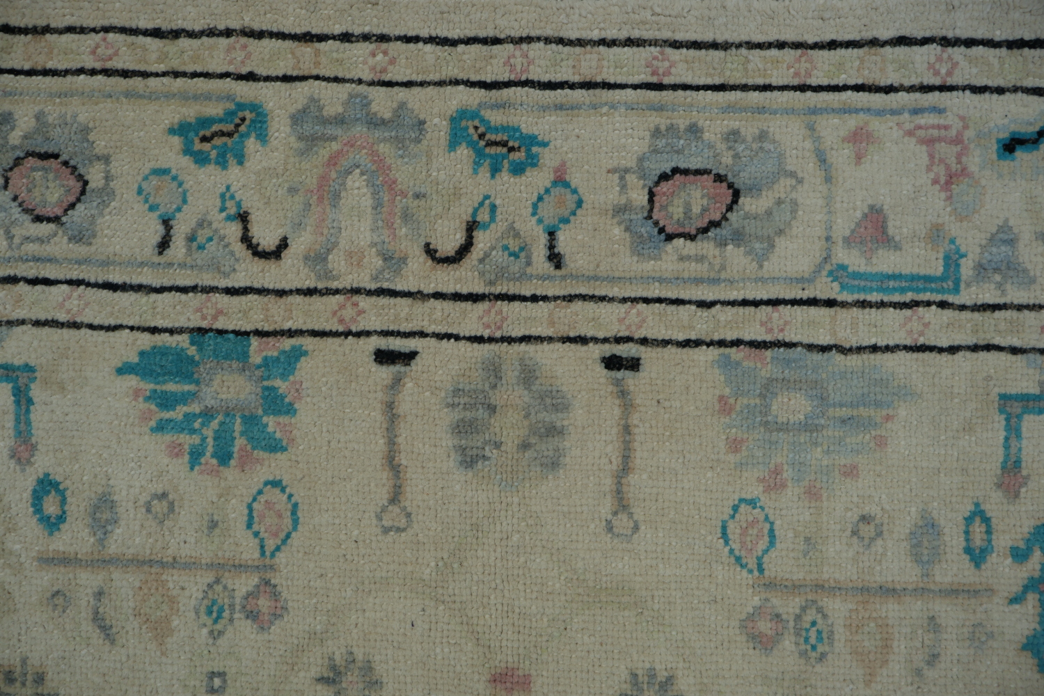 Floral Oushak Oriental Area Rug 5x6