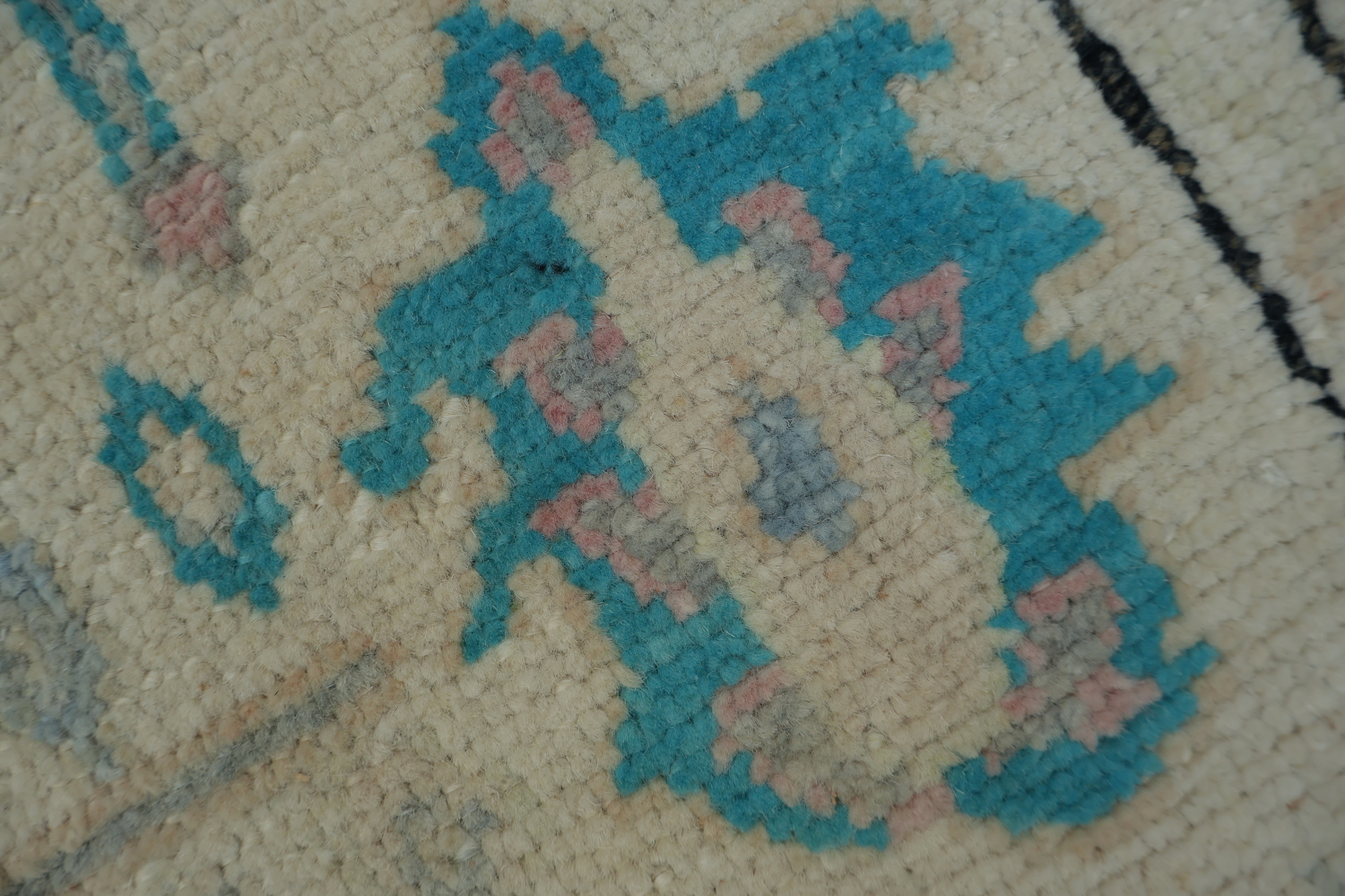 Floral Oushak Oriental Area Rug 5x6