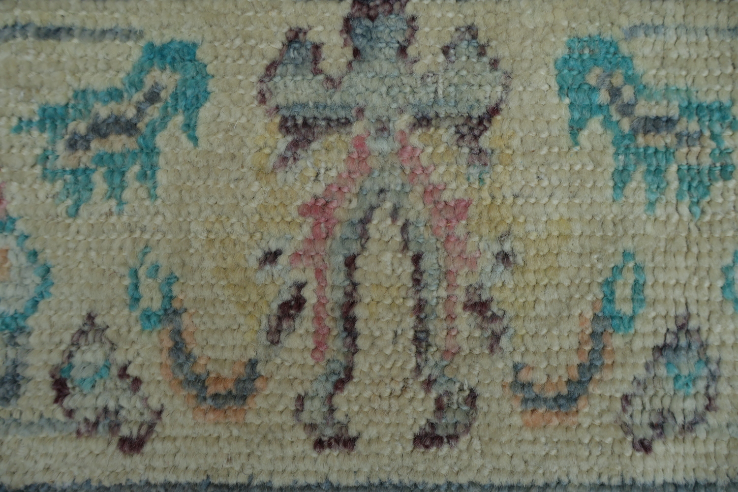 Floral Oushak Oriental Area Rug 5x6