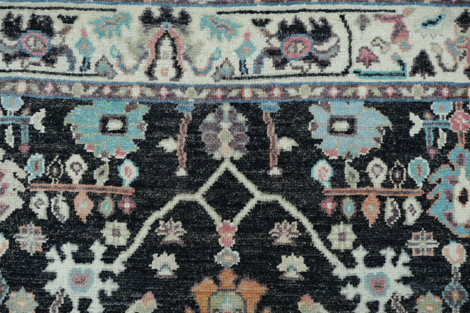 Geometric Oushak Oriental Area Rug 5x6