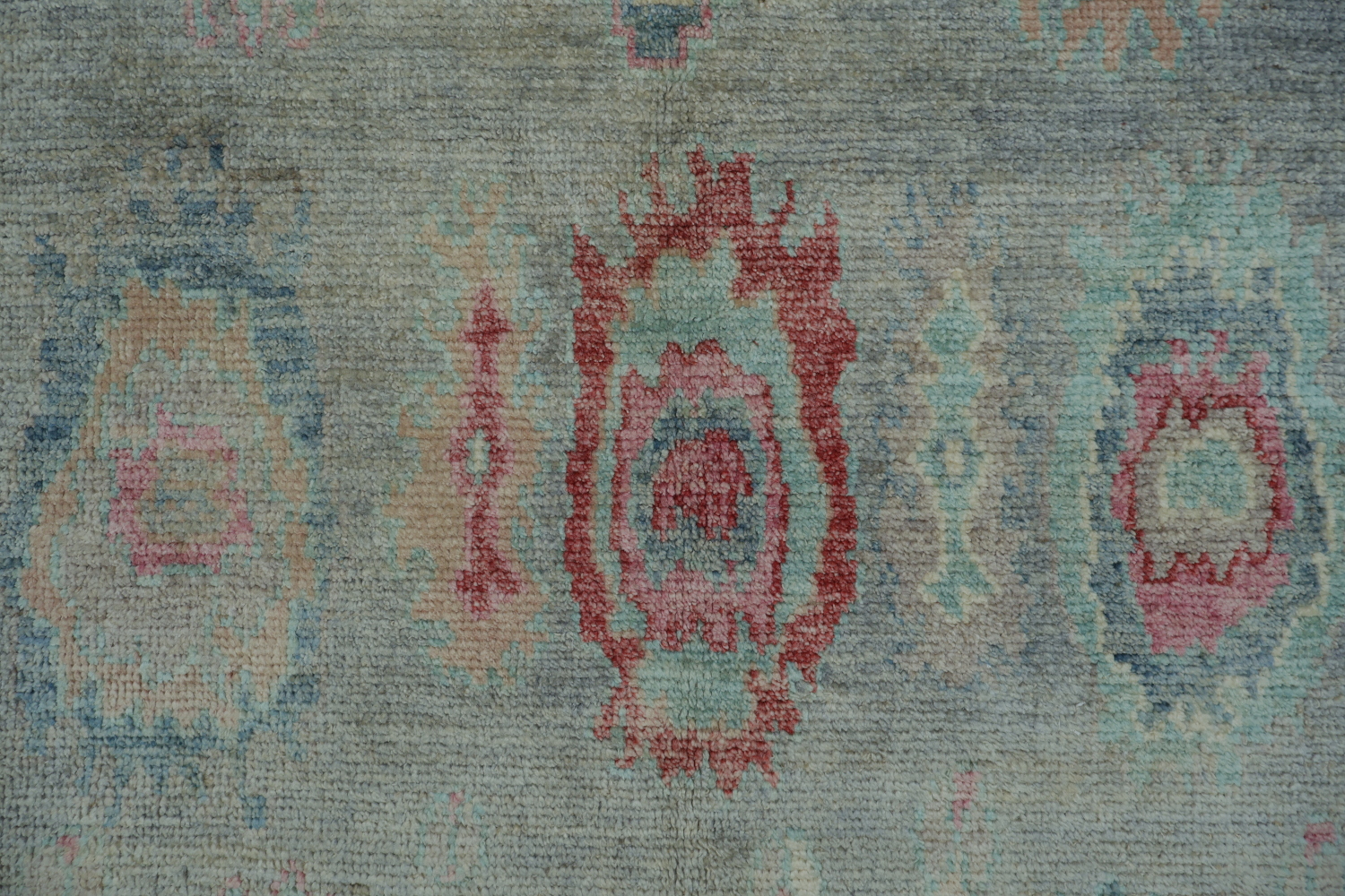 Geometric Authentic Oushak Turkish Oriental Area Rug 5x7