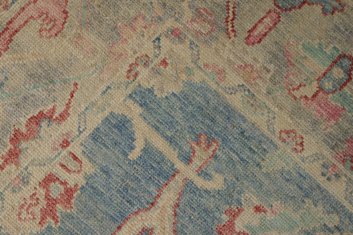 Floral Authentic Oushak Turkish Oriental Area Rug 6x9