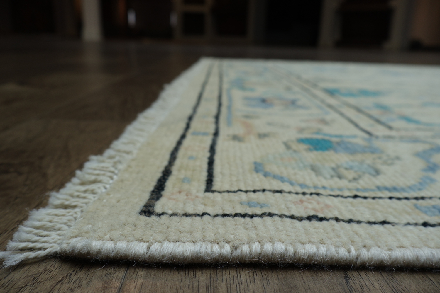 Geometric All Over Oushak Oriental Area Rug 5x6