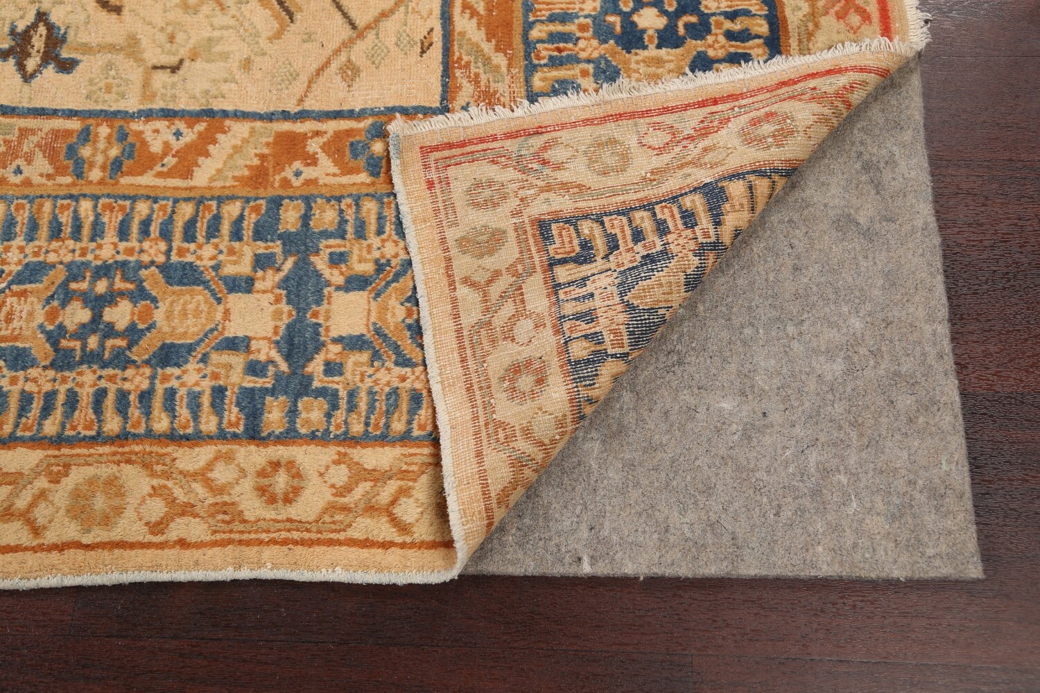 Antique 100% Vegetable Dye Ziegler Sultanabad Persian Area Rug 9x11