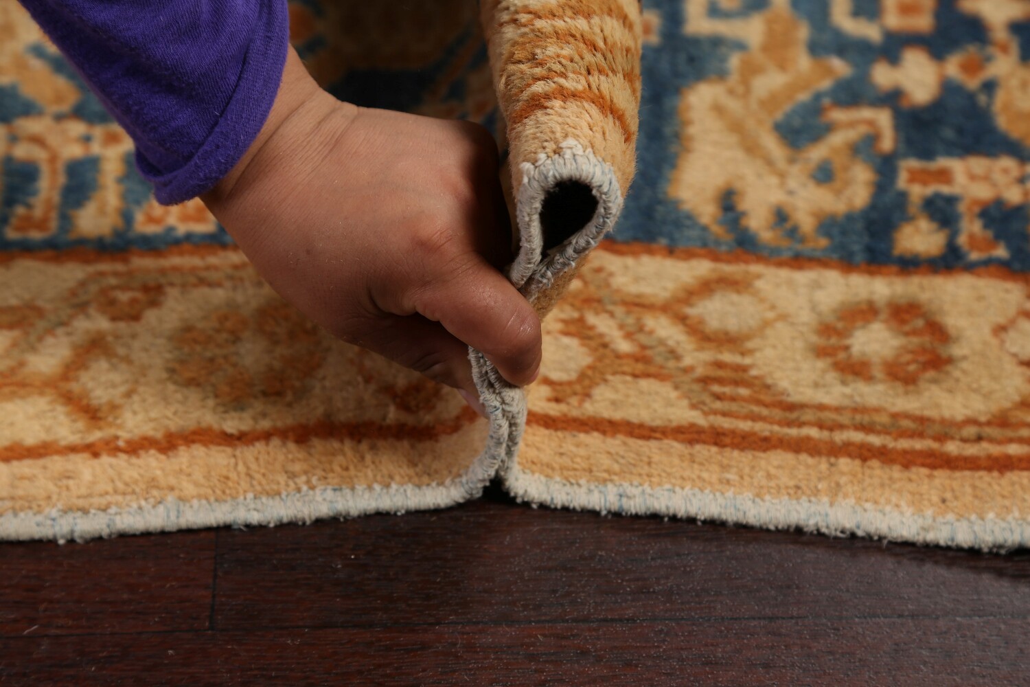 Antique 100% Vegetable Dye Ziegler Sultanabad Persian Area Rug 9x11