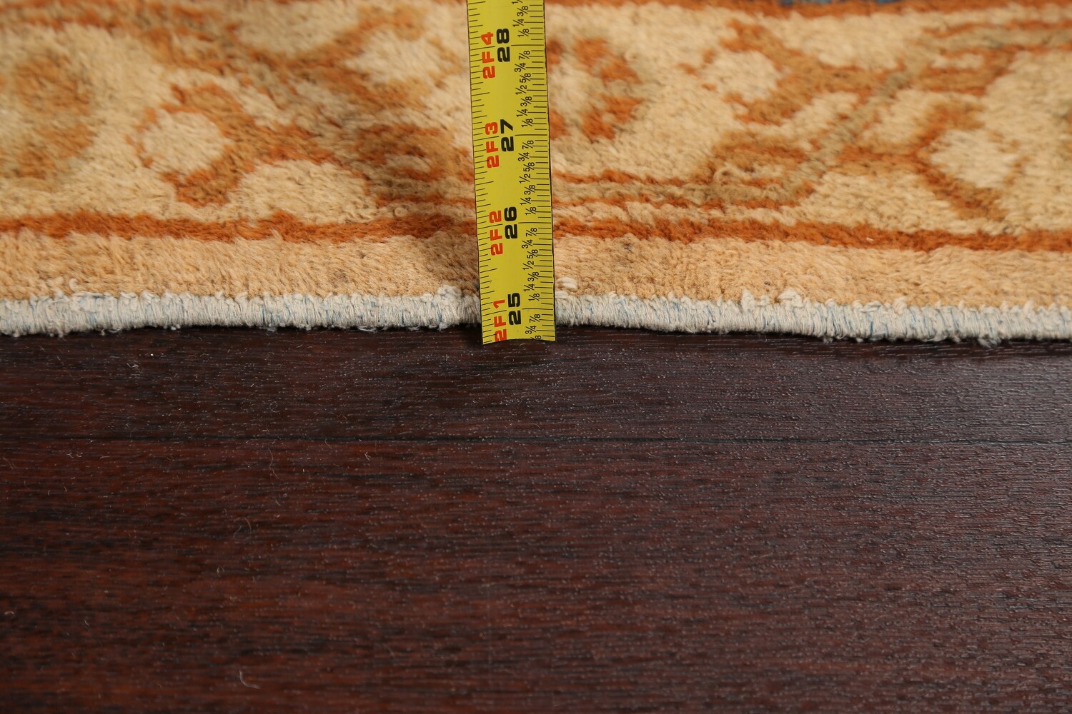 Antique 100% Vegetable Dye Ziegler Sultanabad Persian Area Rug 9x11