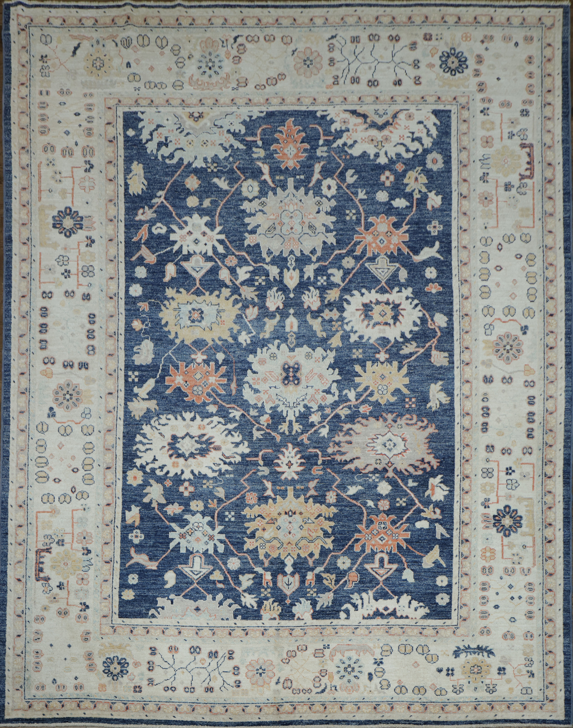 Authentic Oushak Turkish Area Rug 9x12