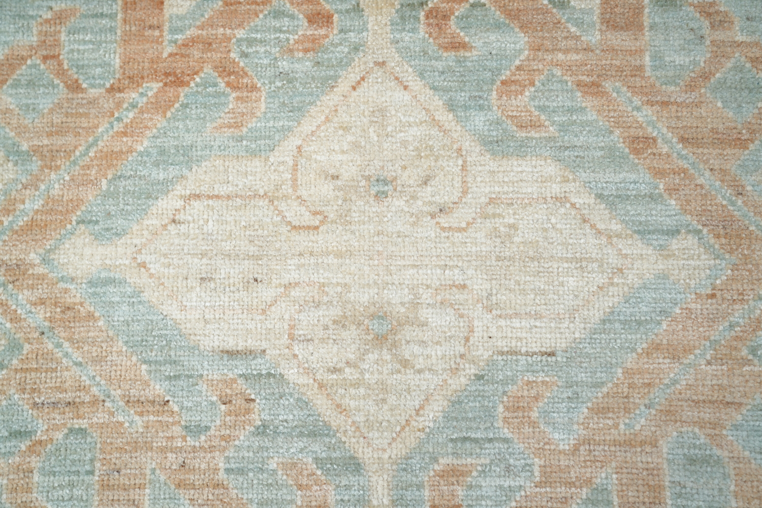 Geometric Authentic Oushak Turkish Oriental Area Rug 9x12