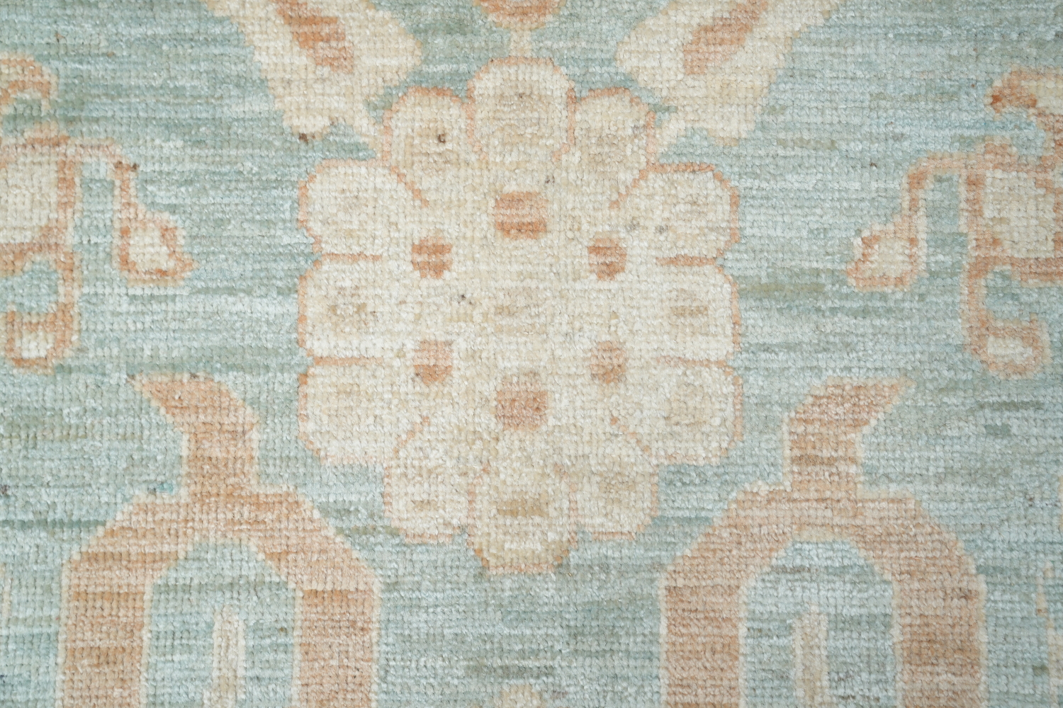 Geometric Authentic Oushak Turkish Oriental Area Rug 9x12